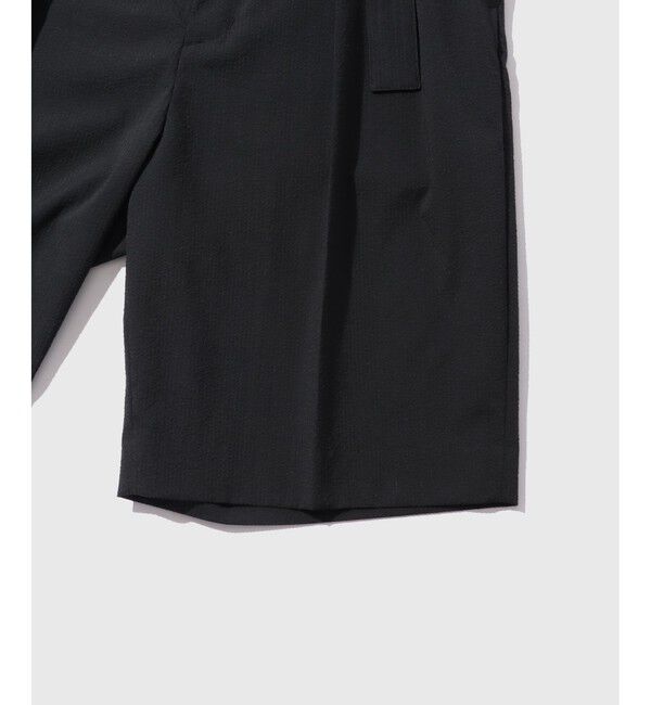 ADAM ET ROPE'「シアサッカー ベルテッドイージーショーツ」|チノ|