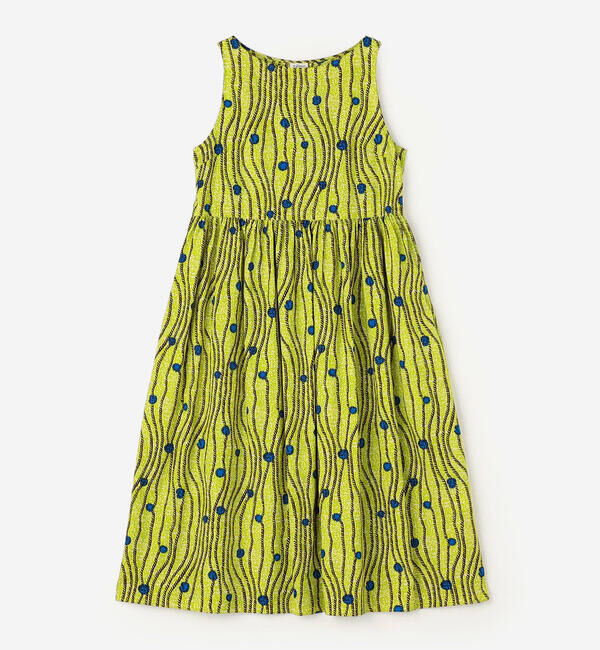 LE GLAZIK「LE GLAZIK | バティック ノースリーブワンピース WOMEN」|ワンピース|