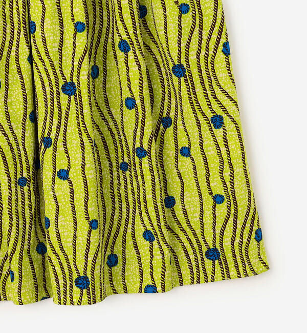 LE GLAZIK「LE GLAZIK | バティック ノースリーブワンピース WOMEN」|ワンピース|