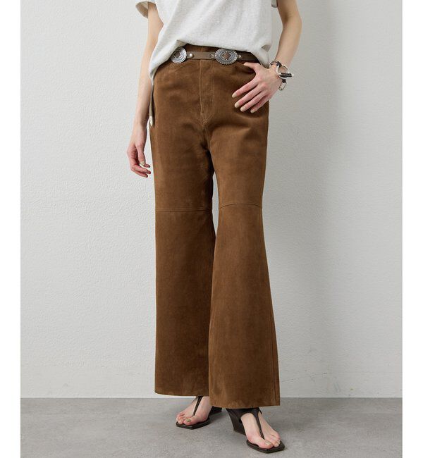  「ゴートスエードパンツ」|チノ|