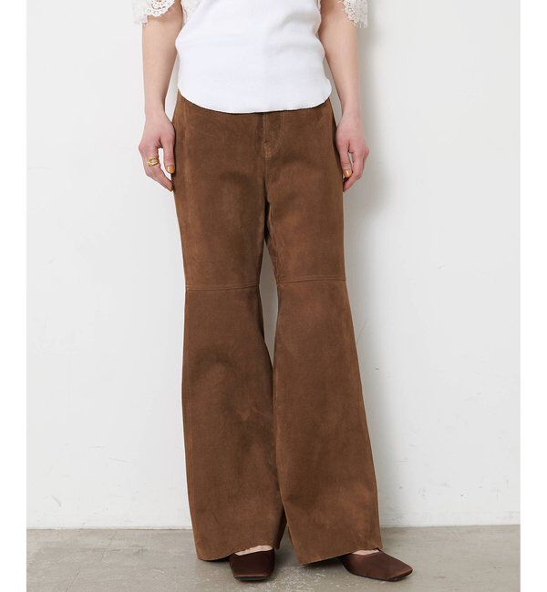  「ゴートスエードパンツ」|チノ|