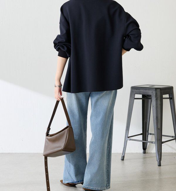  「《WEB限定/気温調整に◎》メタル釦ジョーゼットカーディガン」|Tシャツ・カットソー|