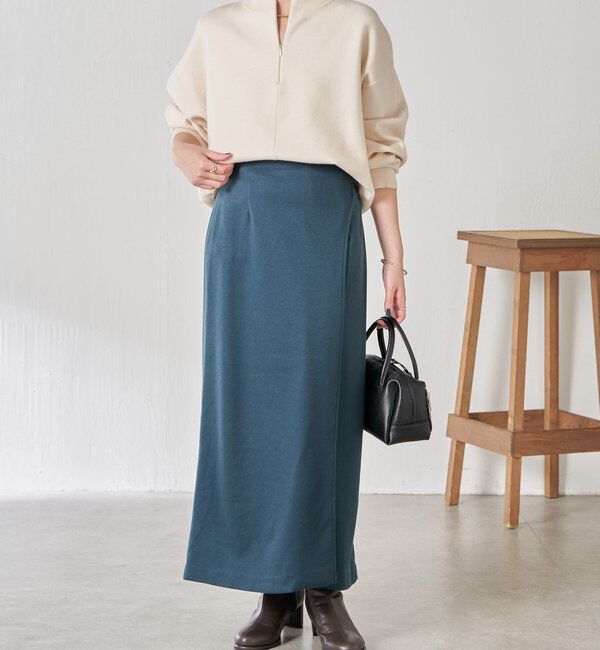  「サイドベルトタイトスカート」|スカート|