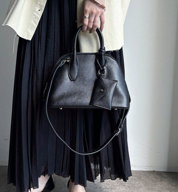  「ポーチ付シェル型ボストン」|トートバッグ|