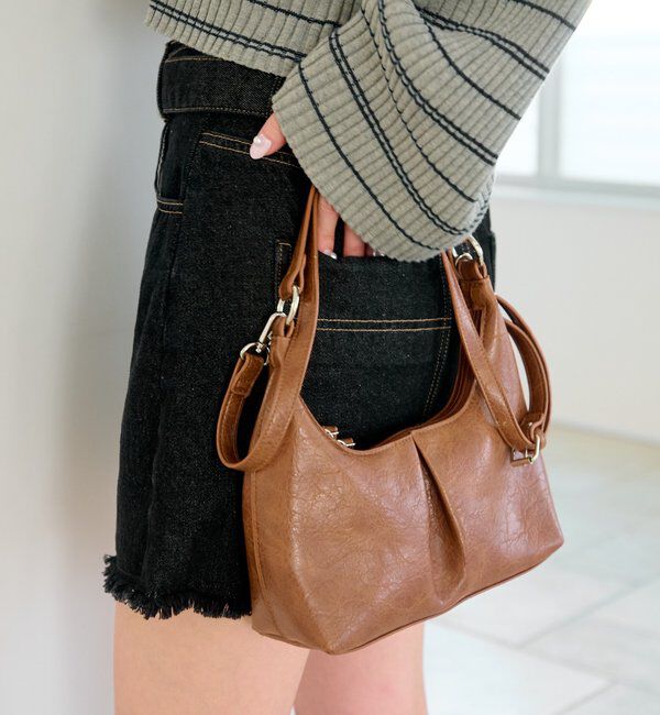  「【新色追加】カラバリワンハンドルminiバッグ」|トートバッグ|