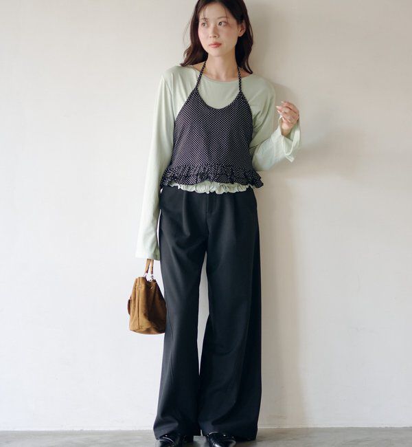  「【4色展開】スエードミニバッグ」|トートバッグ|