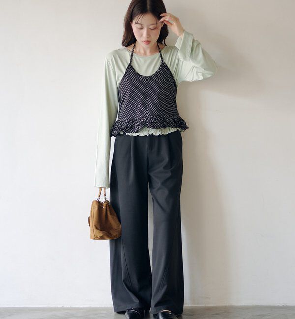  「【4色展開】スエードミニバッグ」|トートバッグ|