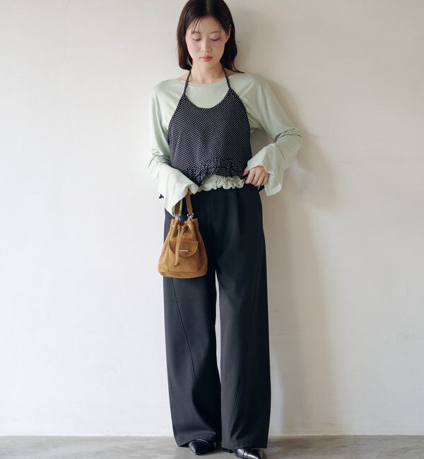  「【4色展開】スエードミニバッグ」|トートバッグ|