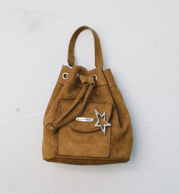  「【4色展開】スエードミニバッグ」|トートバッグ|