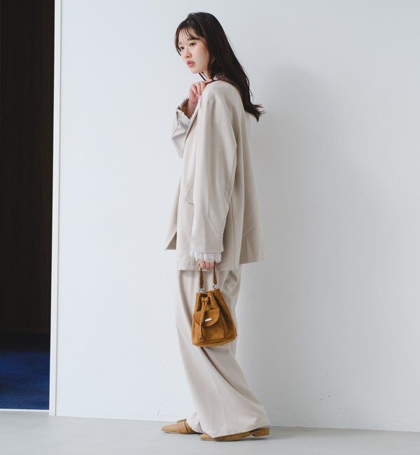  「【4色展開】スエードミニバッグ」|トートバッグ|