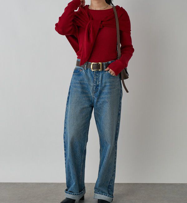  「【MONN.:.(モン)】OKAYAMAストレートデニム」|デニム|