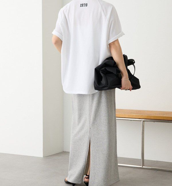  「予約【イージーな着心地】スエットロングスカート」|スカート|