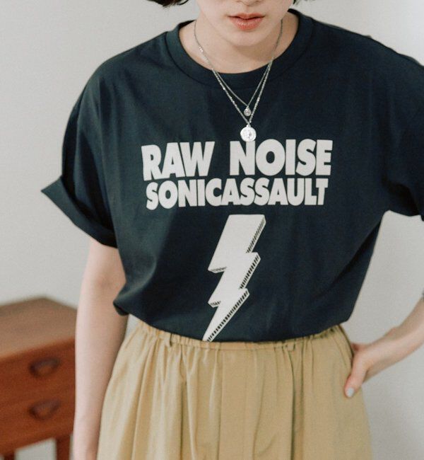  「予約【接触冷感機能付き】アソートロゴTee」|Tシャツ・カットソー|チャコールグレー