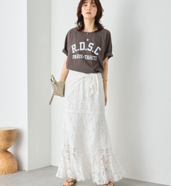  「予約【トレンド感抜群！】レースサンカクストール」|ストール|