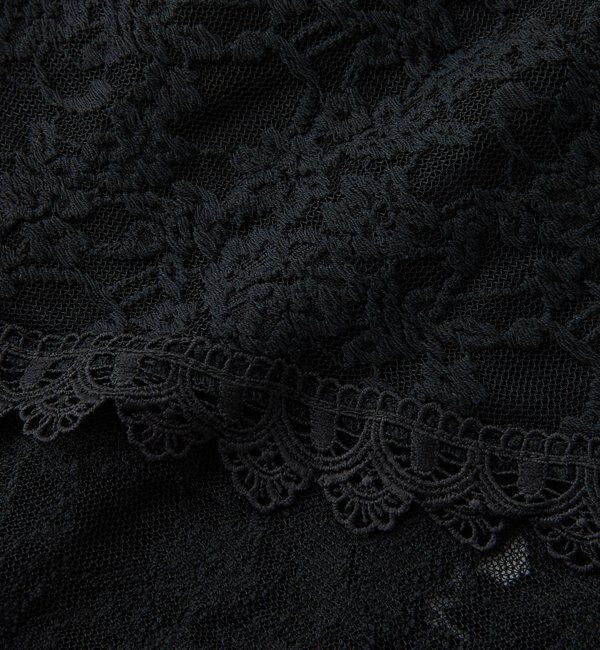  「予約【トレンド感抜群！】レースサンカクストール」|ストール|