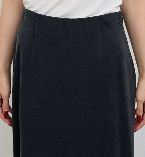  「【セットアップ対応】【イージーケア】キュプラジャージースカート」|スカート|