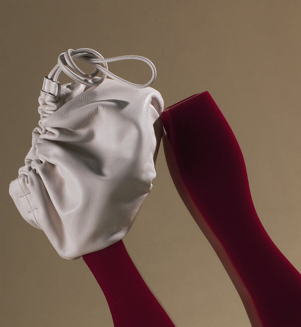  「レザー巾着4WAYショルダーバッグ」|ショルダー・メッセンジャー|