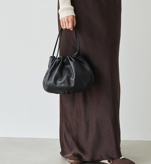  「レザー巾着4WAYショルダーバッグ」|ショルダー・メッセンジャー|