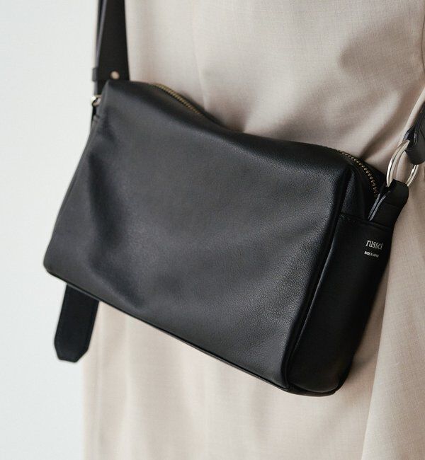  「レザースクエアショルダーバッグ」|ショルダー・メッセンジャー|