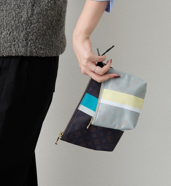  「ラインプリントポーチ S」|その他|