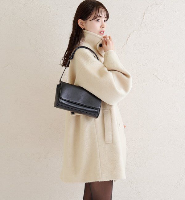  「ウール混 シャギーミドルコート」|その他|