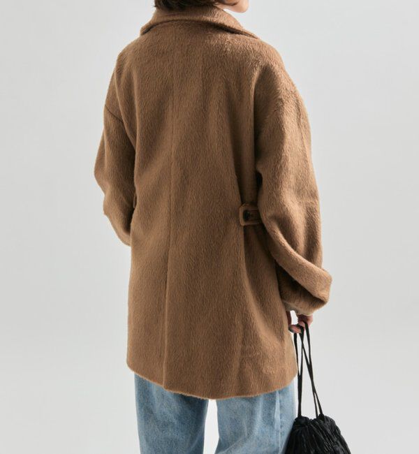  「ウール混 シャギーミドルコート」|その他|