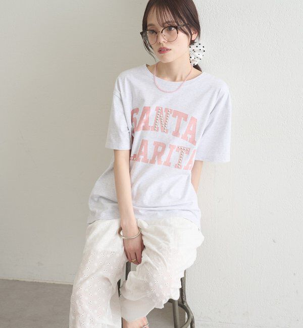  「スタッズロゴカレッジTシャツ」|Tシャツ・カットソー|