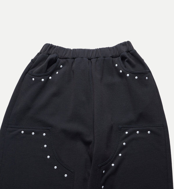  「スタッズ裏毛デザインパンツ / 【新色グレー追加】」|チノ|