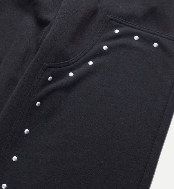  「スタッズ裏毛デザインパンツ / 【新色グレー追加】」|チノ|