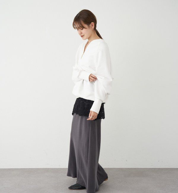  「2WAYジップスウェット」|Tシャツ・カットソー|