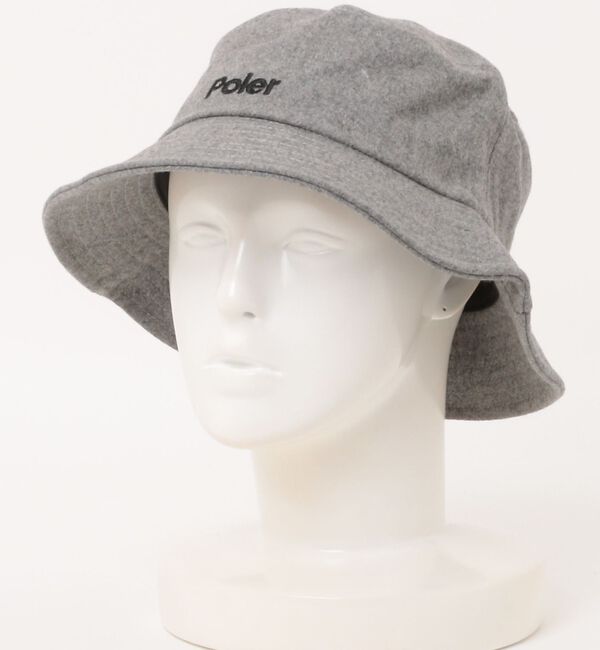 ABAHOUSE「【POLER / ポーラー】WOOL BUCKET HAT / ウールバケットハ」|その他|グレー