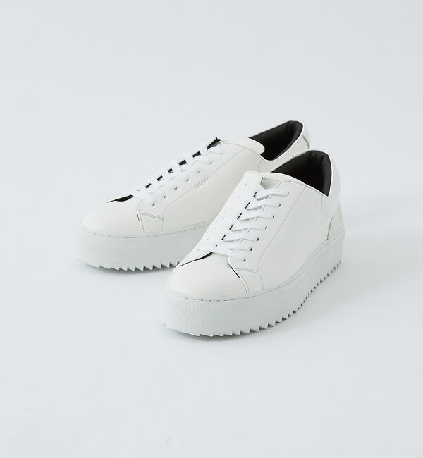 alfredoBANNISTER「【Margome sole】シャークソール レザースニーカー」|スニーカー|