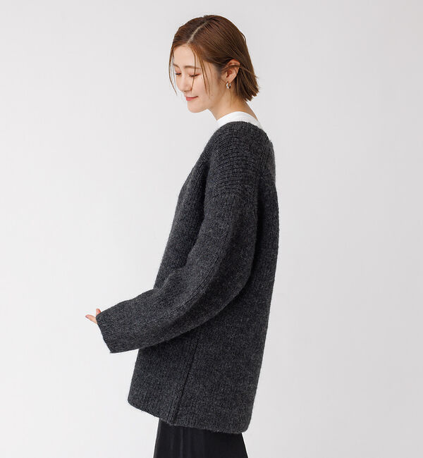Rouge vif「畦ニット チュニック」|ニット・セーター|