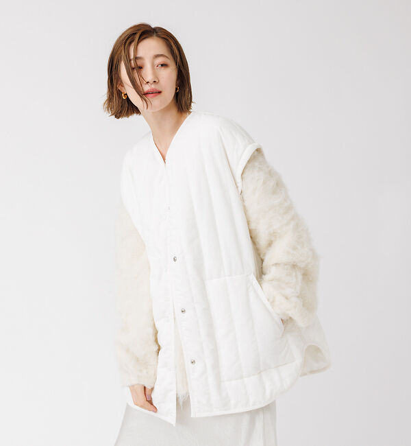 Rouge vif「2WAY キルティングコート」|その他|