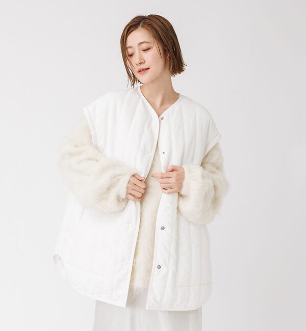 Rouge vif「2WAY キルティングコート」|その他|