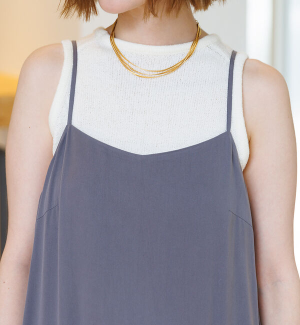 Rouge vif「キュプラキャミフレアワンピース」|ワンピース|