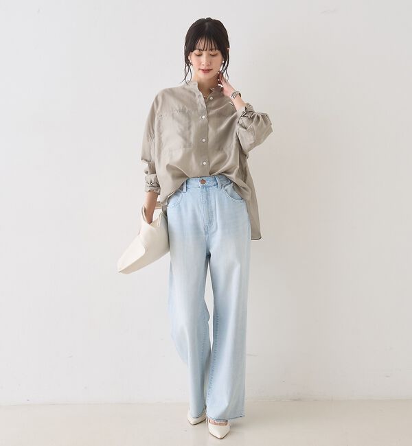 Rouge vif「【RED CARD/レッドカード】Manoa マノア イージーストレートデニム/」|デニム|