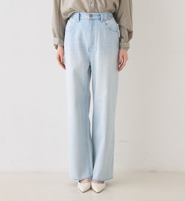 Rouge vif「【RED CARD/レッドカード】Manoa マノア イージーストレートデニム/」|デニム|