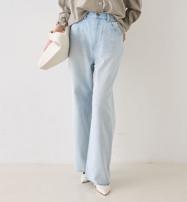 Rouge vif「【RED CARD/レッドカード】Manoa マノア イージーストレートデニム/」|デニム|