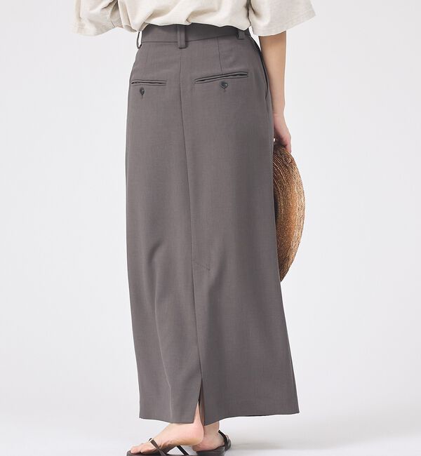 Rouge vif「【セットアップ対応】リネン混タイトスカート」|スカート|