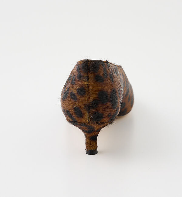 The Store by C' 「【Le Monde Beryl】BABOUCHE KITTEN HEEL／レオパ」|パンプス|