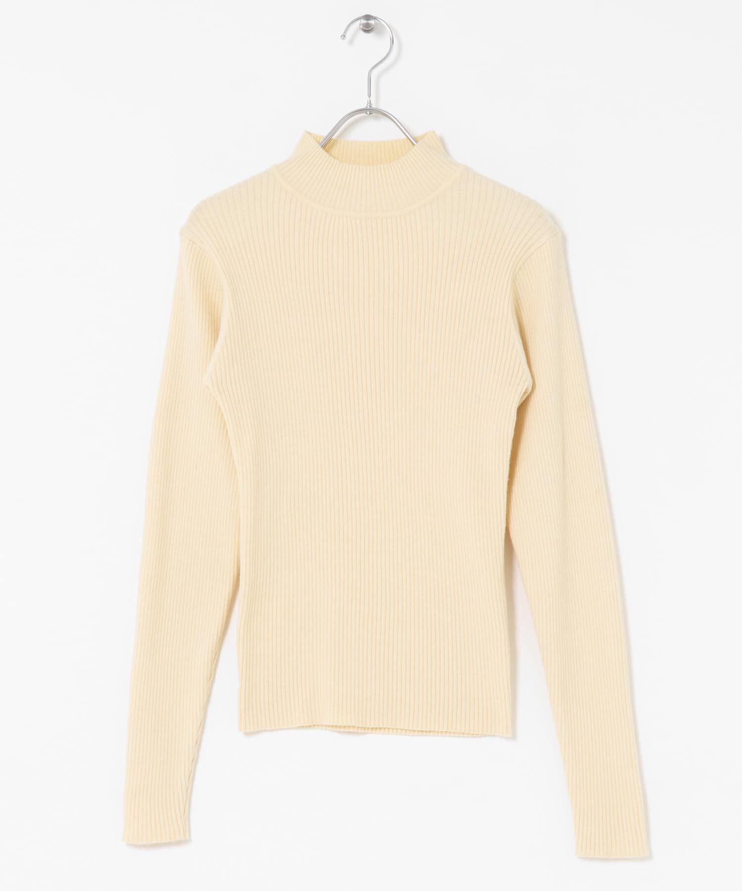 Sonny Label 「ウォッシャブルリブハイネックニットプルオーバー」|ニット・セーター|