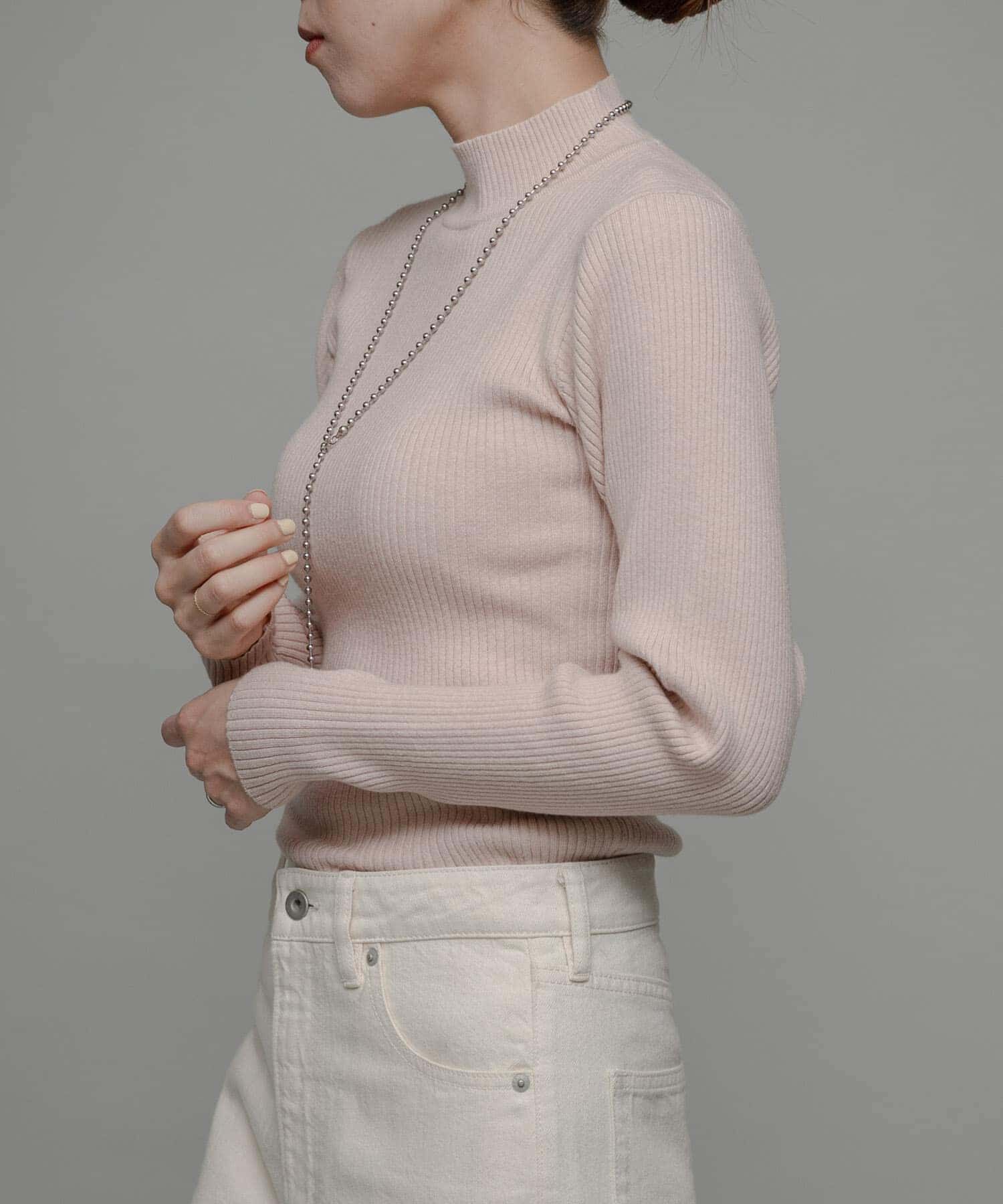 Sonny Label 「ウォッシャブルリブハイネックニットプルオーバー」|ニット・セーター|