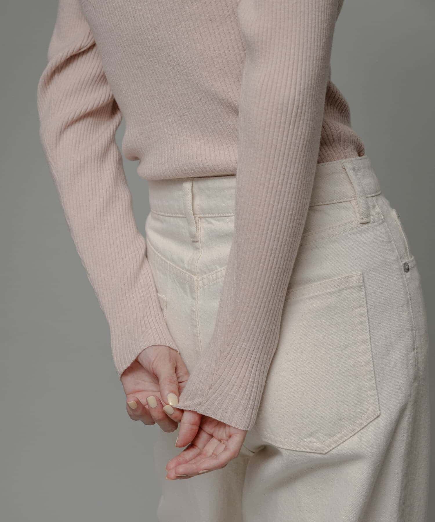 Sonny Label 「ウォッシャブルリブハイネックニットプルオーバー」|ニット・セーター|