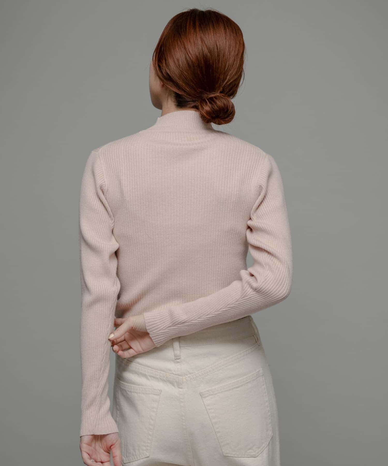 Sonny Label 「ウォッシャブルリブハイネックニットプルオーバー」|ニット・セーター|