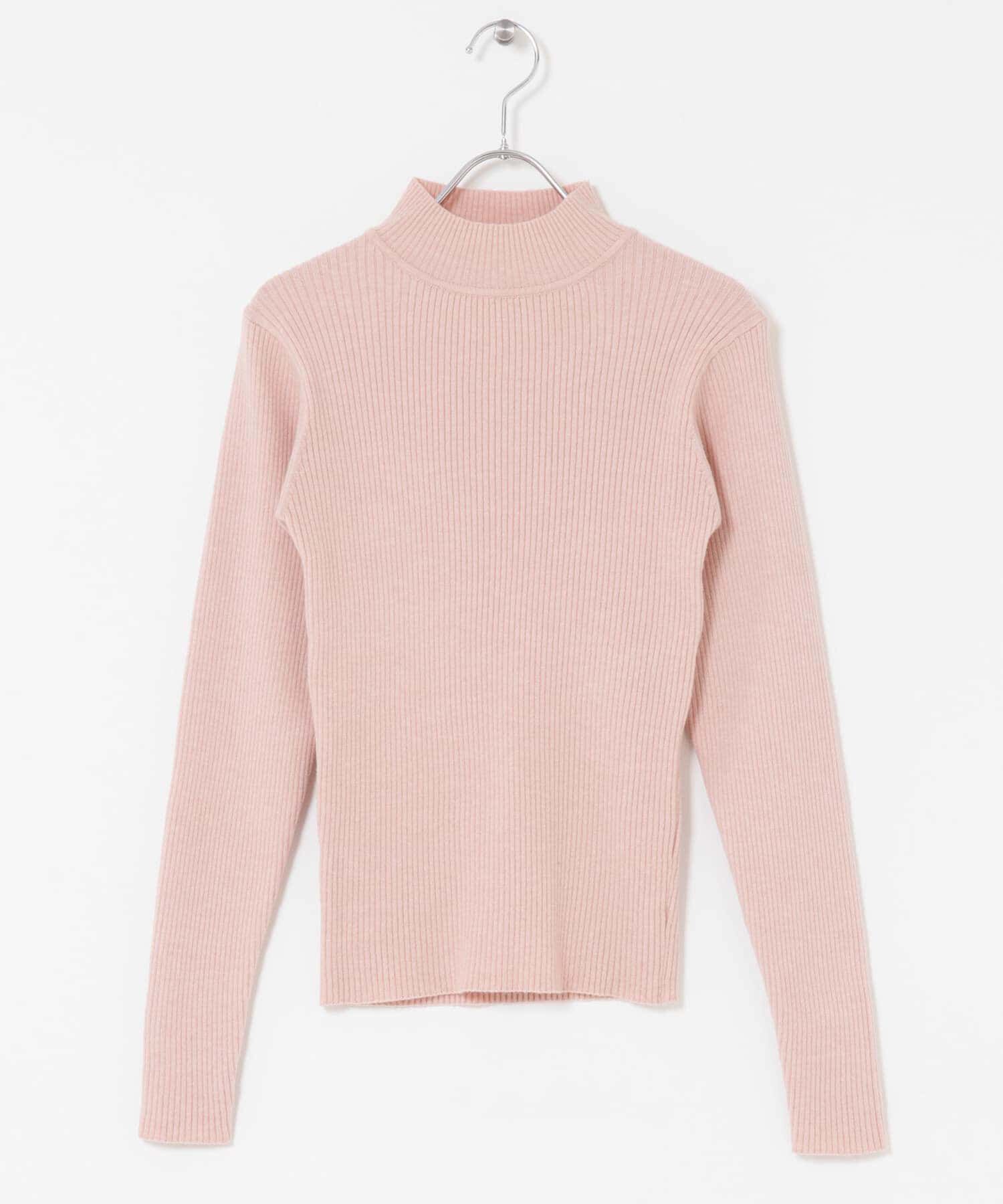 Sonny Label 「ウォッシャブルリブハイネックニットプルオーバー」|ニット・セーター|