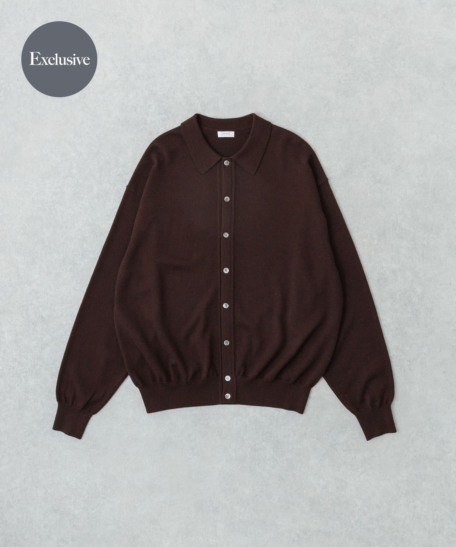 URBAN RESEARCH「『別注』crepuscule&times;URBAN RESEARCH　H-G Knit Shirts」|ニット・セーター|