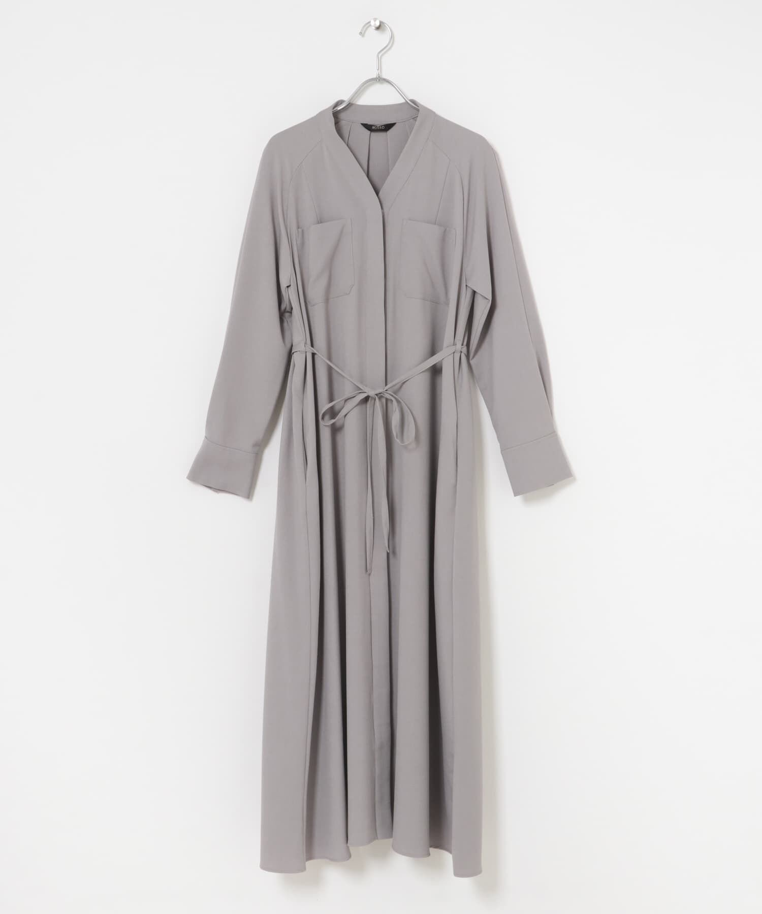 URBAN RESEARCH ROSSO「ポケットデザインVネックワンピース」|ワンピース|