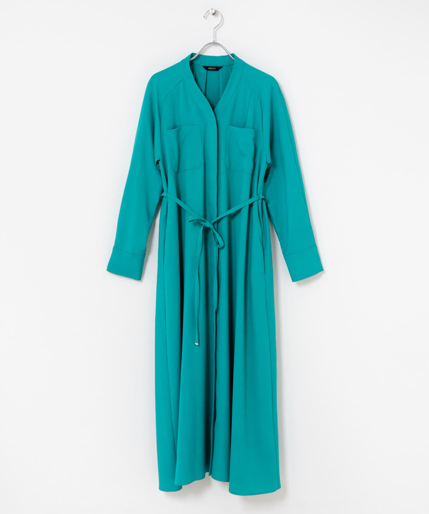 URBAN RESEARCH ROSSO「ポケットデザインVネックワンピース」|ワンピース|