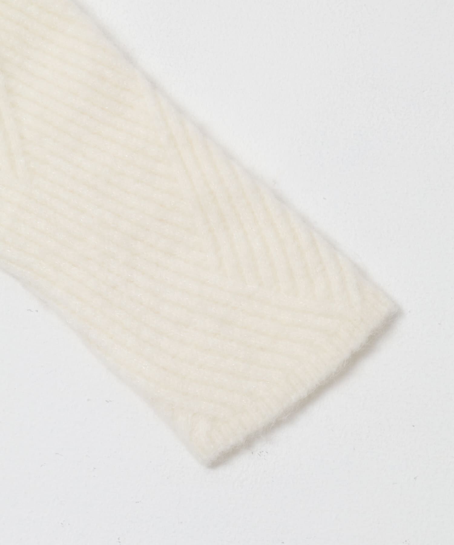 URBAN RESEARCH ROSSO「ダイヤ柄編ラメミックスニット」|ニット・セーター|